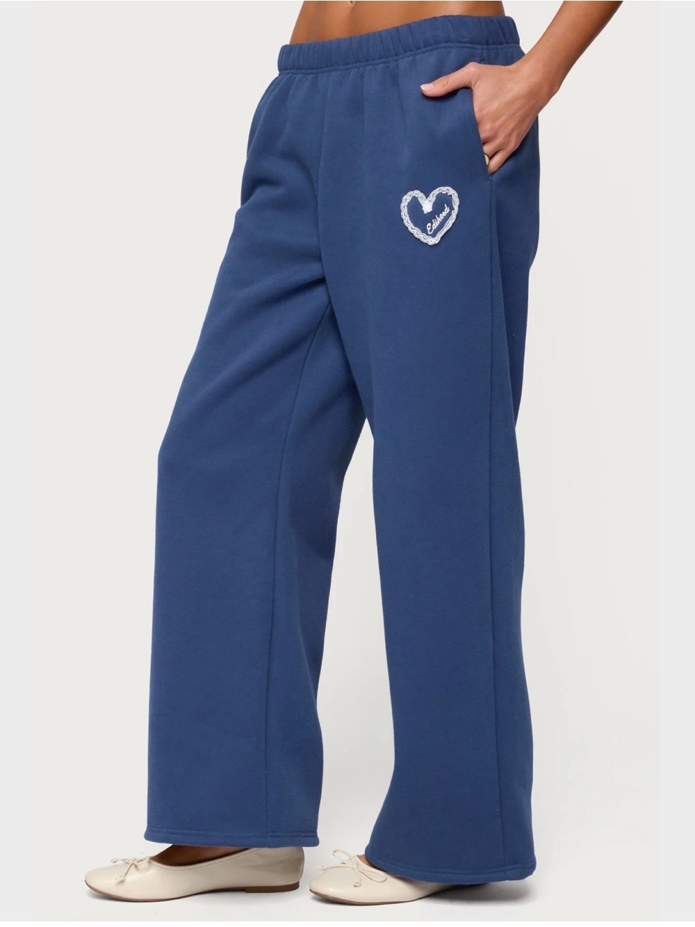 Love Edikted Wide Leg Sweatpants